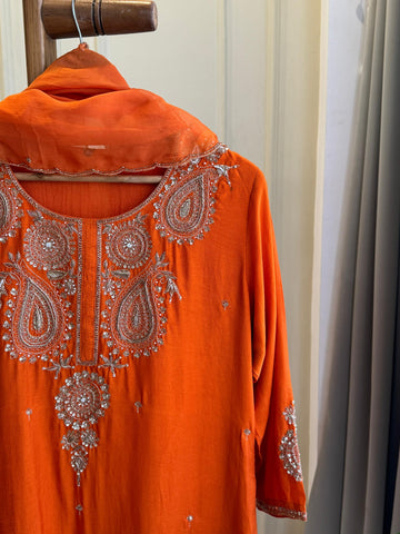 Premium Silk kurta With Handwork