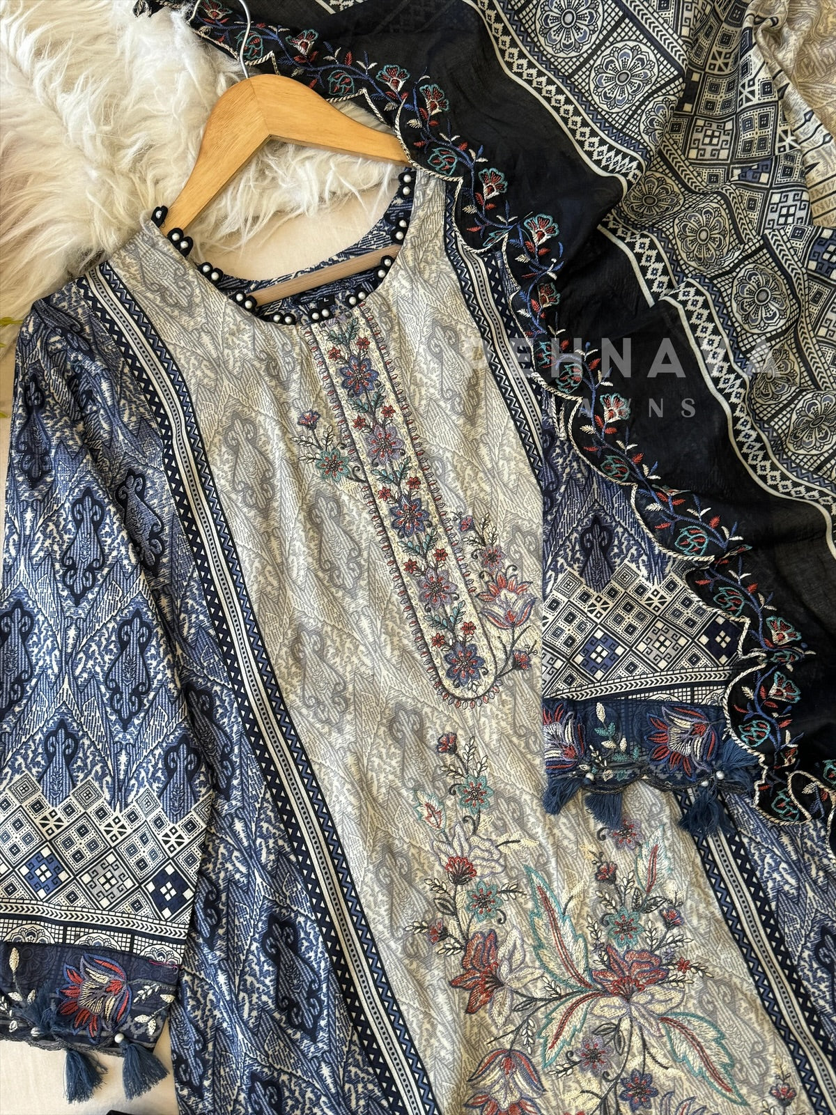 Cotton Three Piece 921-08