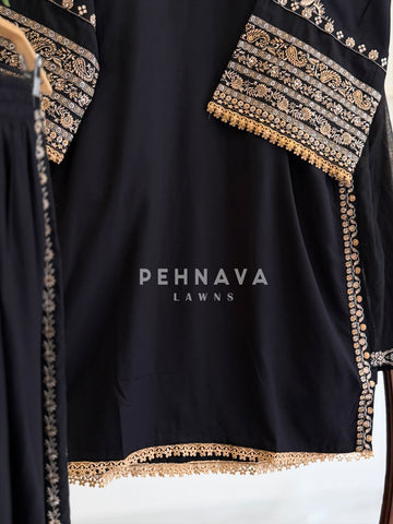 Classic Rayon Embroidered Ensemble LRC 297