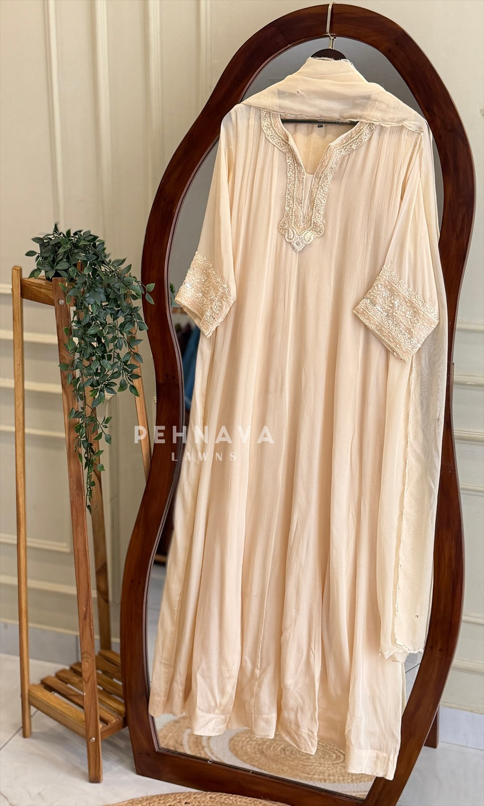 Premium Handworked Anarkali Attire
