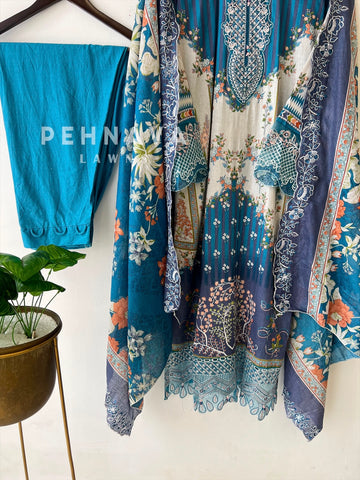 Embroidered Lawns Suit-204