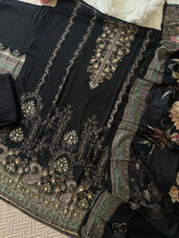 Premium viscous muslin suit-246