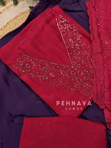 Handworked Unstitched Suit