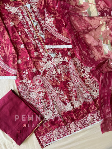 Printed  Cotton Set-1402