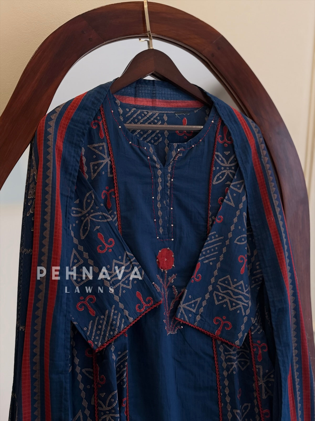 Cotton Printed Suit 13024