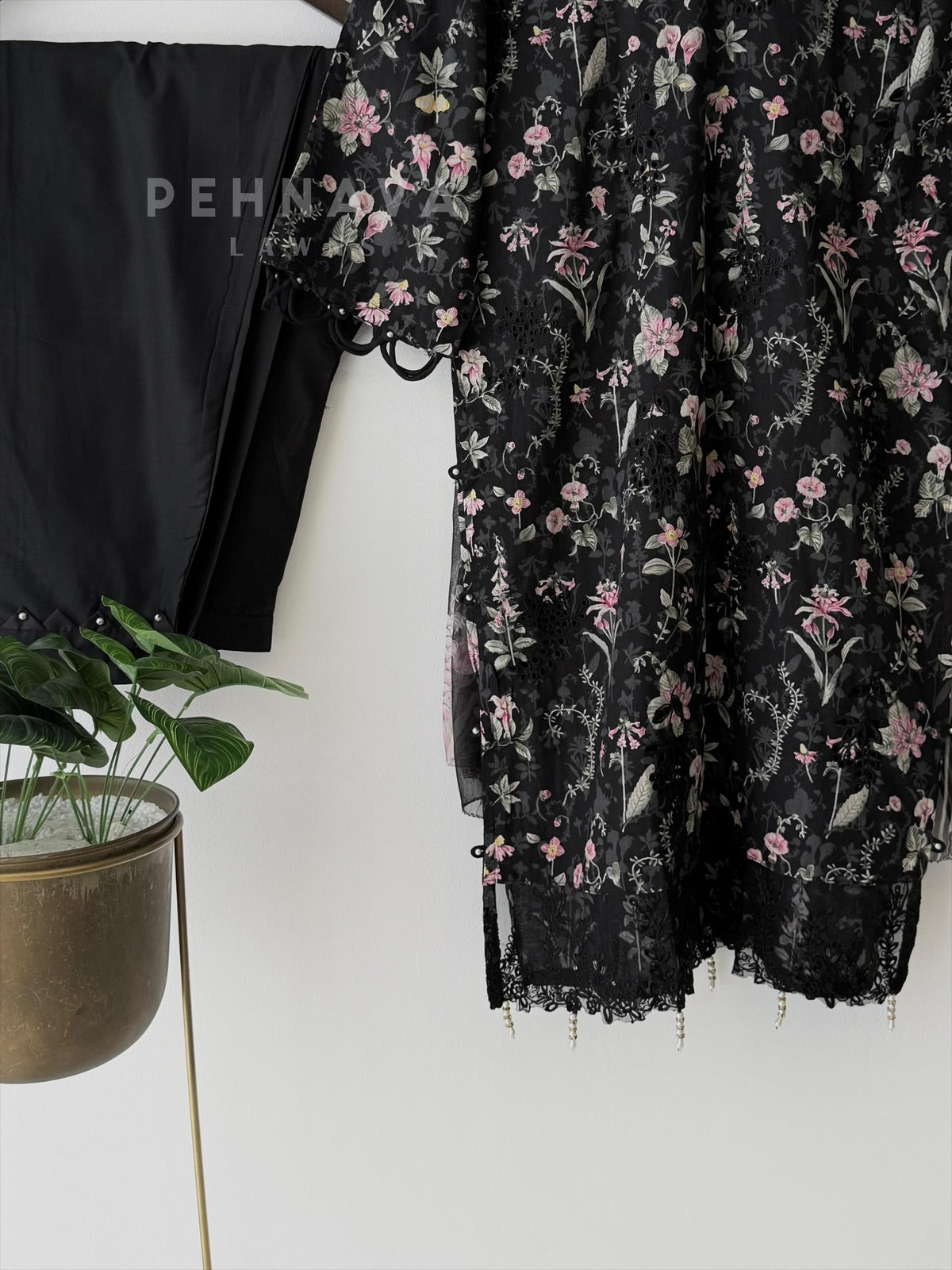 Floral Lawn Suit