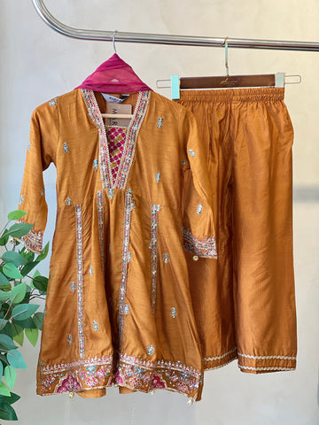 Kids party wear -ready to wear MKS-EA25-53 - Pehnava Lawns