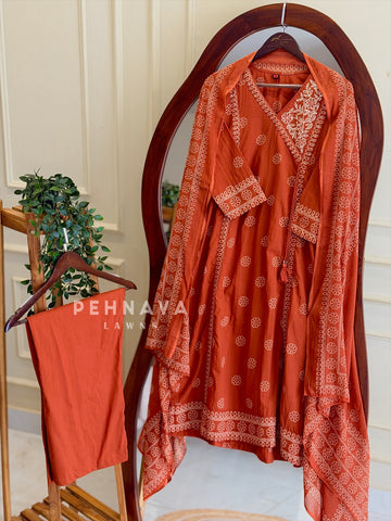 Floral Printed Suit Set