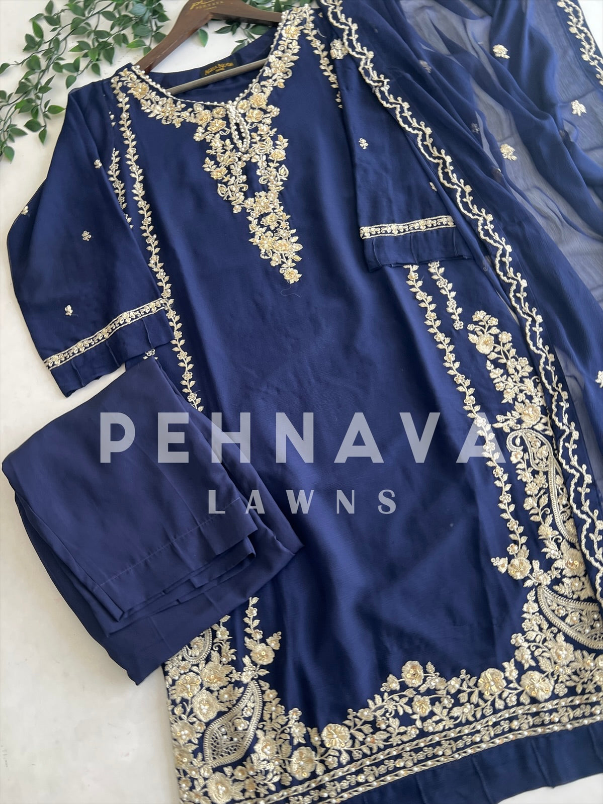 Premium Agha Noor’s Chiffon Suit-1622