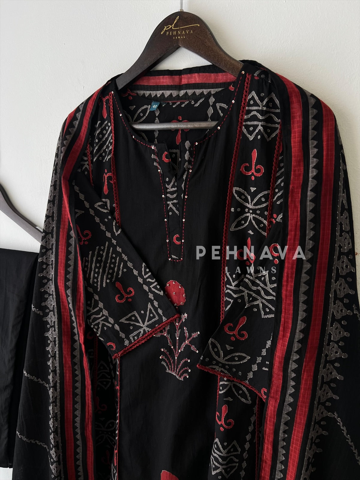 Cotton Printed Suit 13024