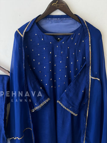 Sequin Embellished Suit