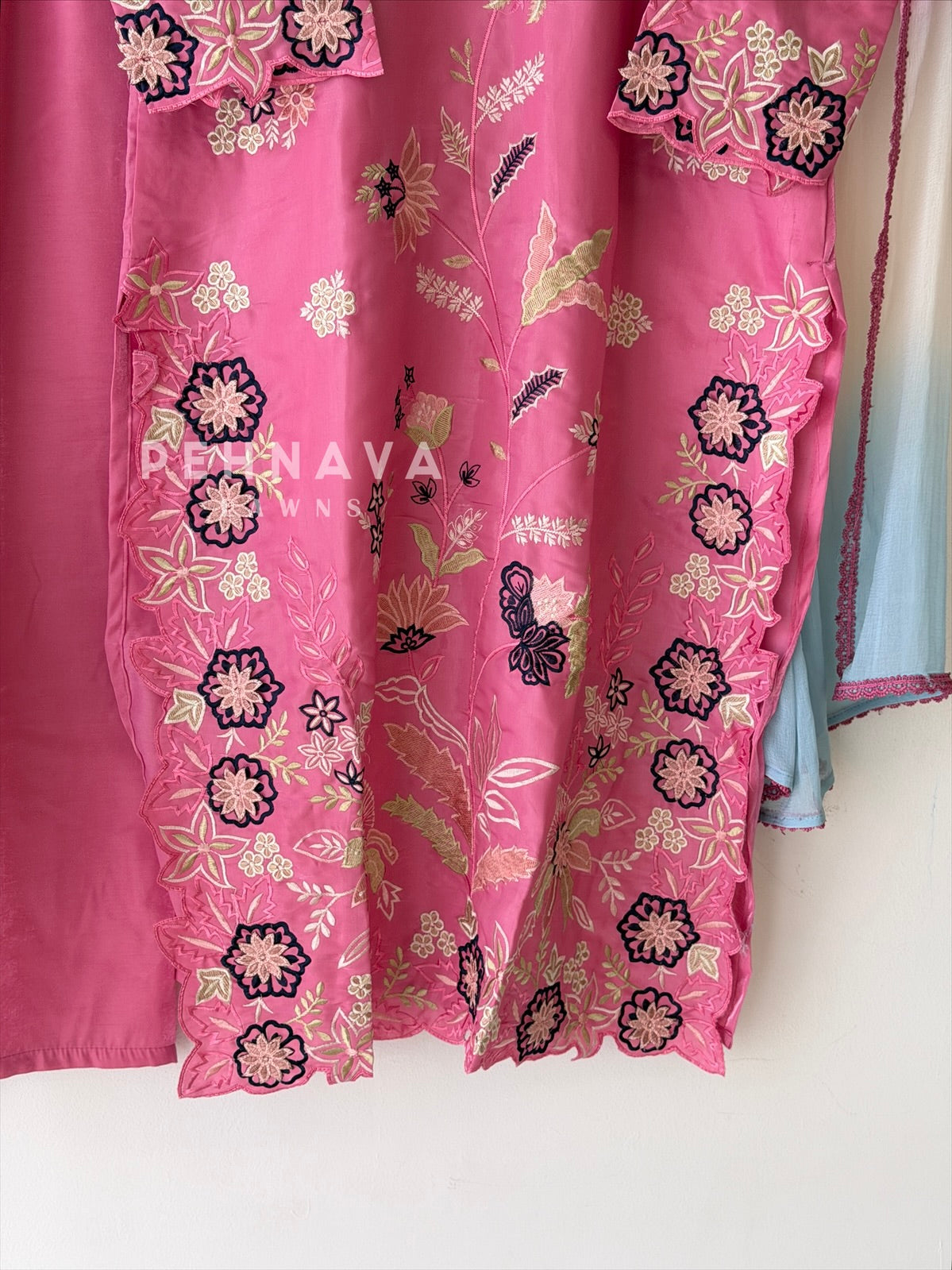 Floral Embroidered Three Piece Set LRC 373