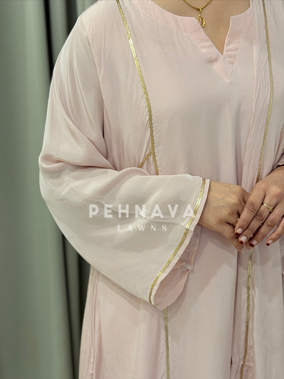 Panel Detailed Three Piece Ensemble 5032