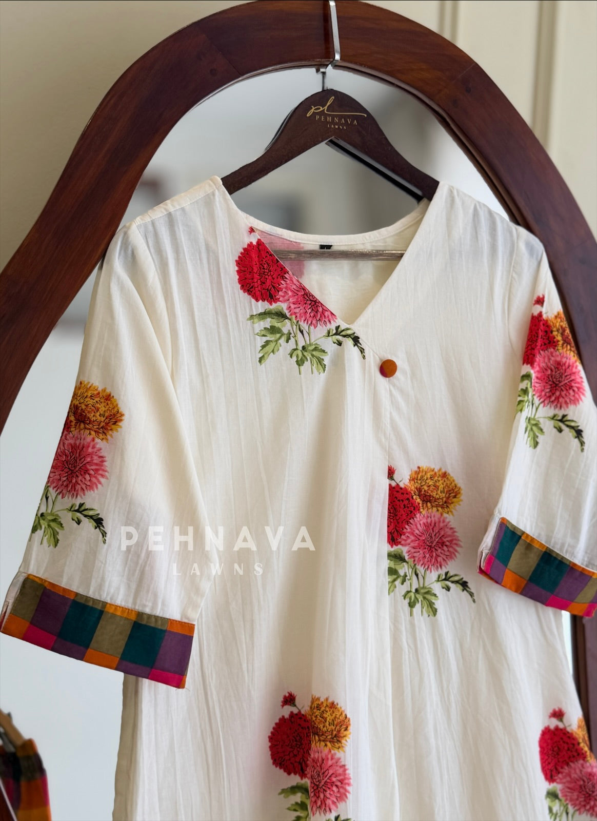 Floral Printed Farshi Salwar 4599