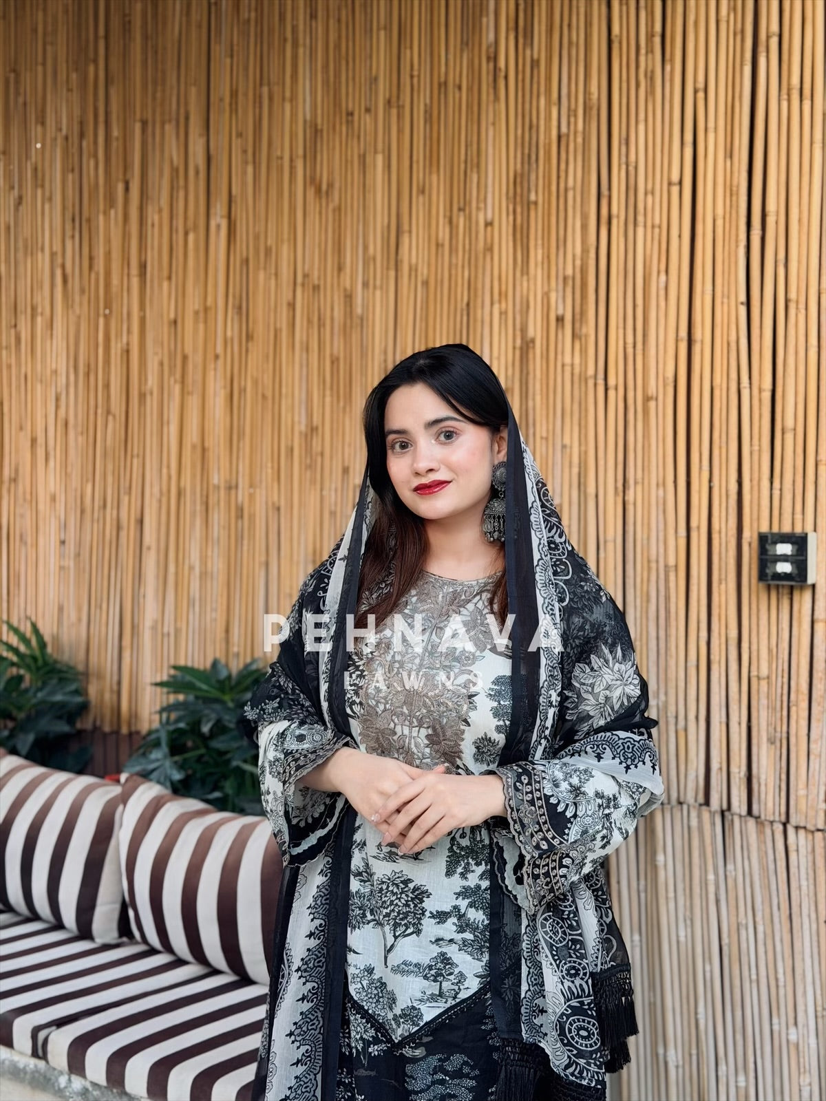 Printed Cotton Suit 1344