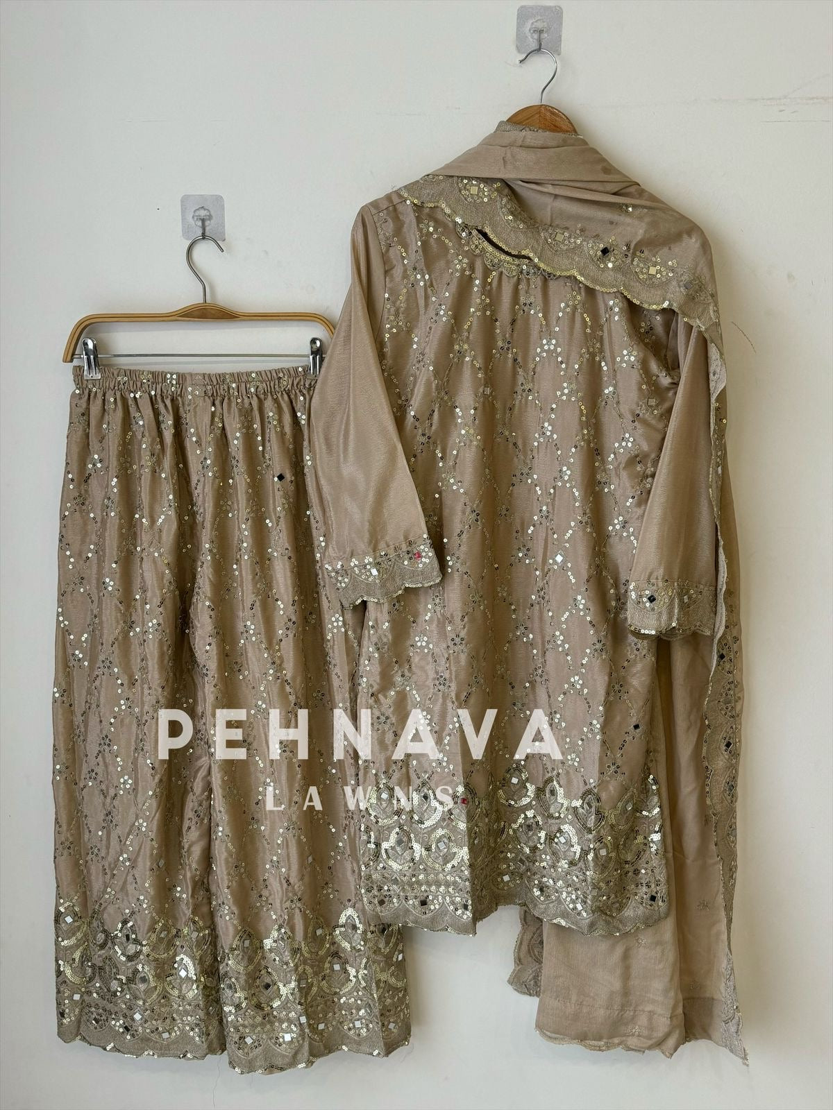 Party Wear Sharara Suit-839