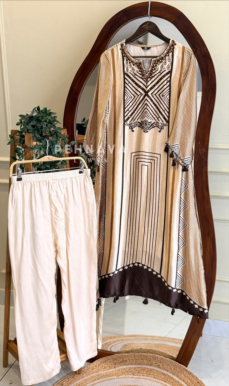 Tassel Detailed Co-ord Set 4579