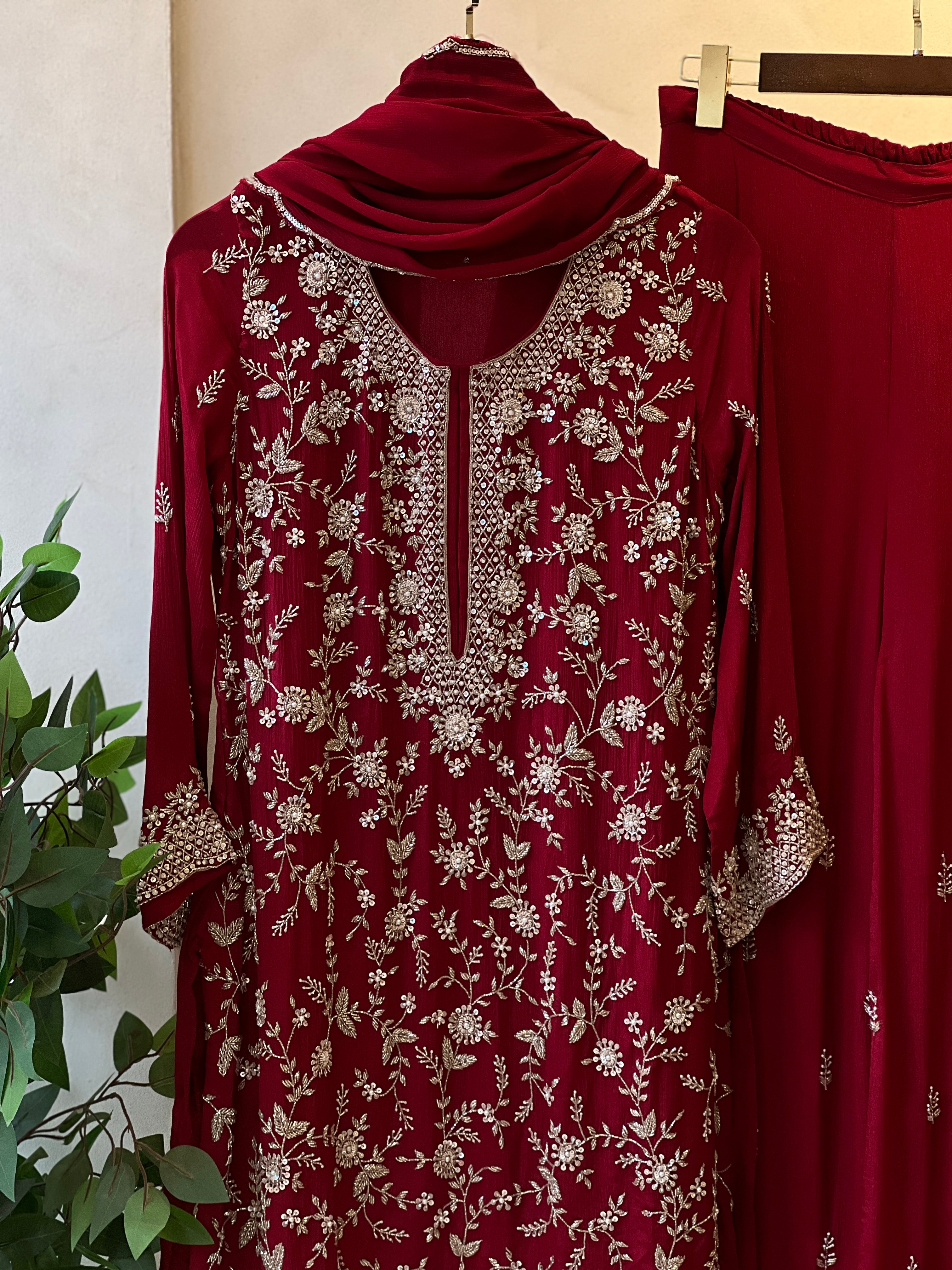 Premium hand worked suit
