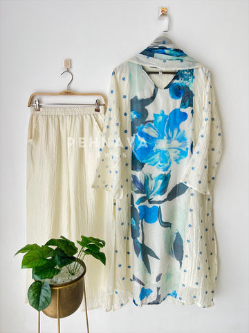 Floral Casual Ensemble-4143 - Pehnava Lawns