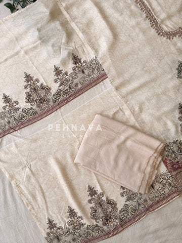Muslin Unstitched Suit 367