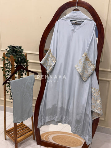 Banarasi Woven Suit Set -RR252