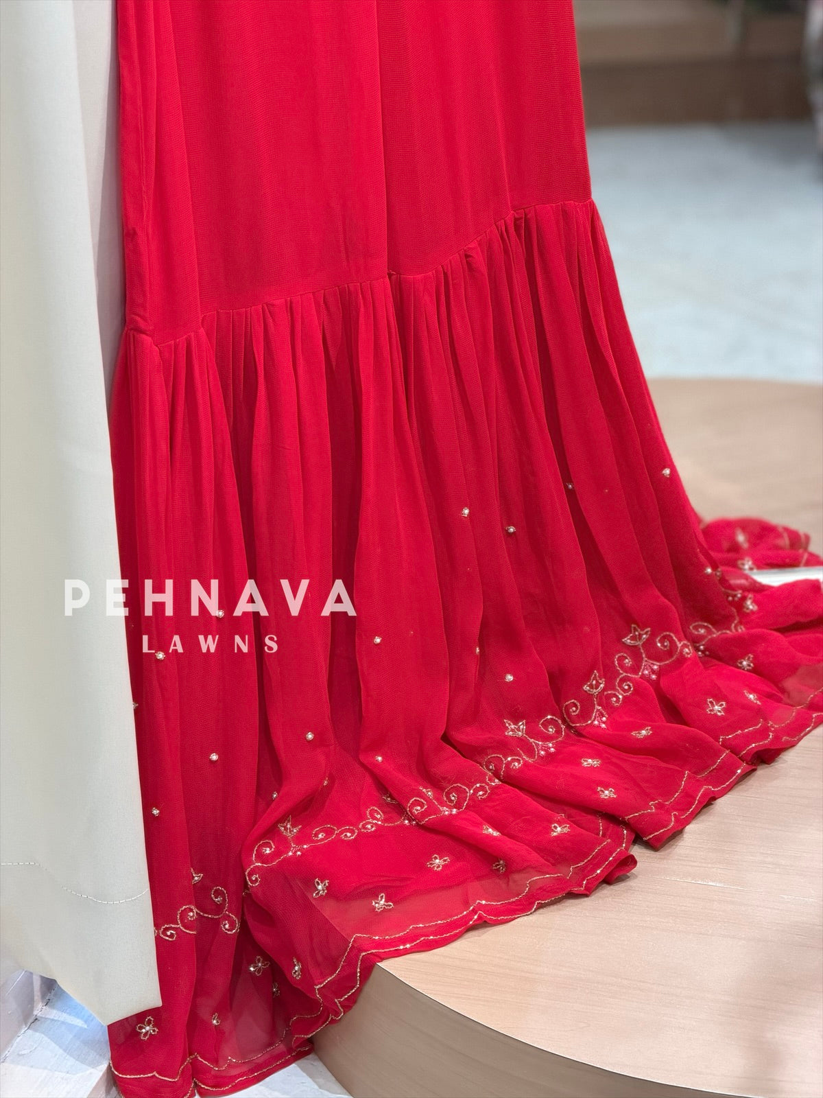 Premium  Handworked Sharara Suit