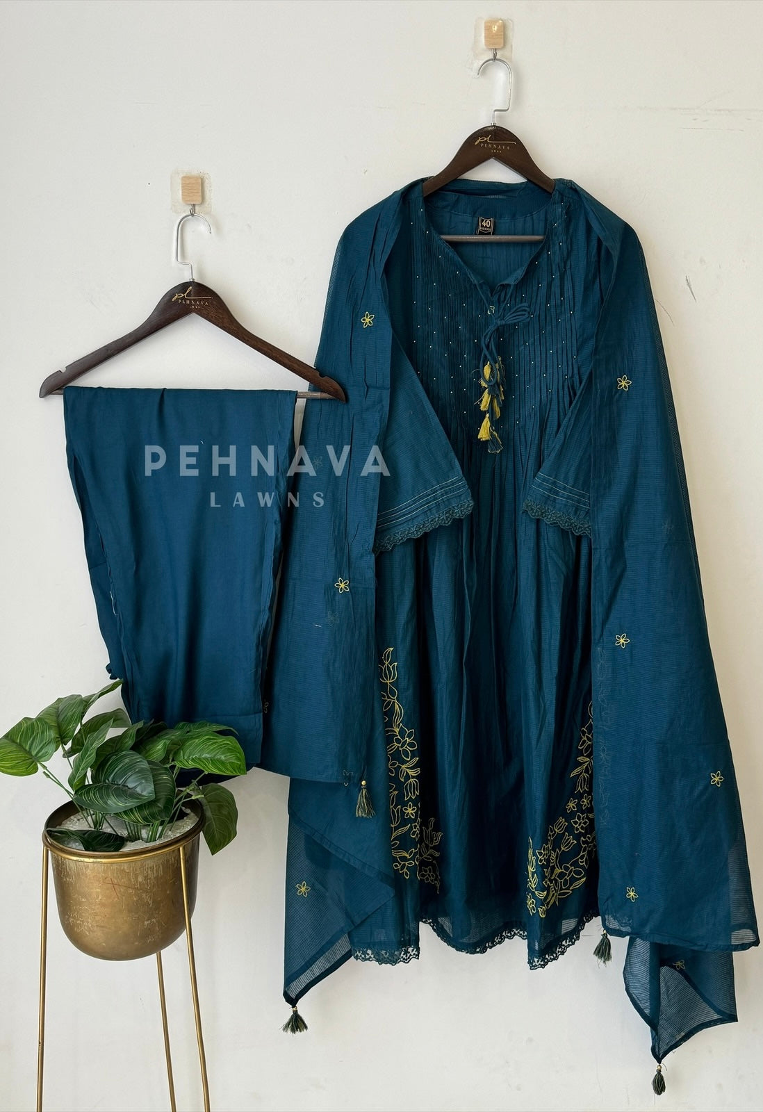 Premium Threadwork Detail Suit 2414