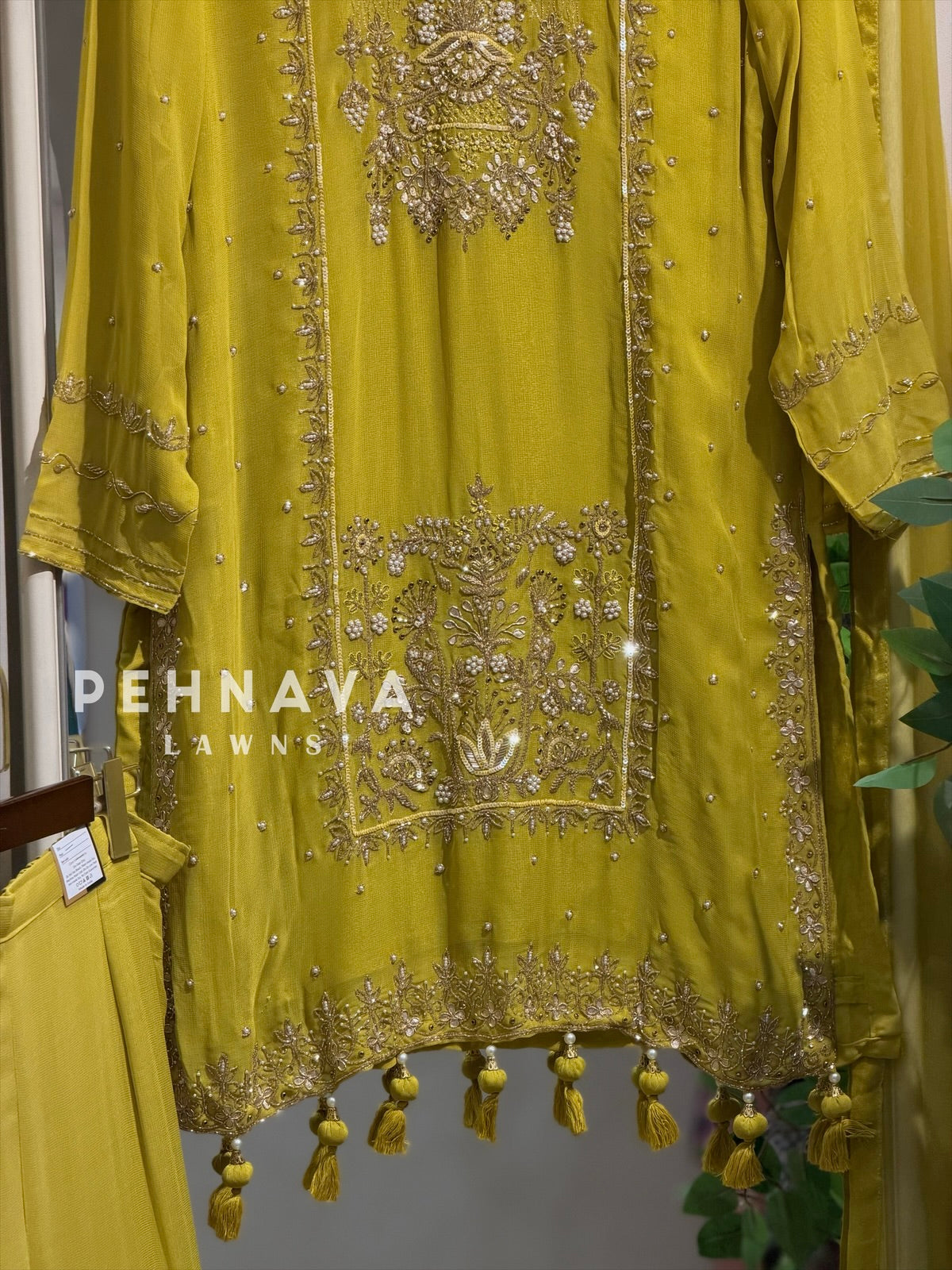 Premium  Handworked Sharara Suit