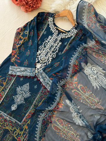 New Ready to Wear Printed Suit-1