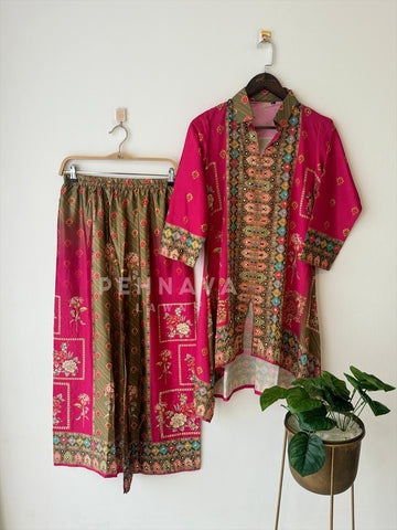 New Crepe Co-ord Set