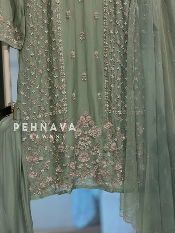 Premium  Handworked Suit-9654