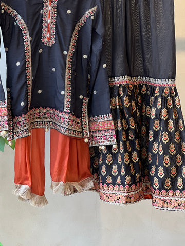Kids party wear -ready to wear MKS-EF25-25 - Pehnava Lawns