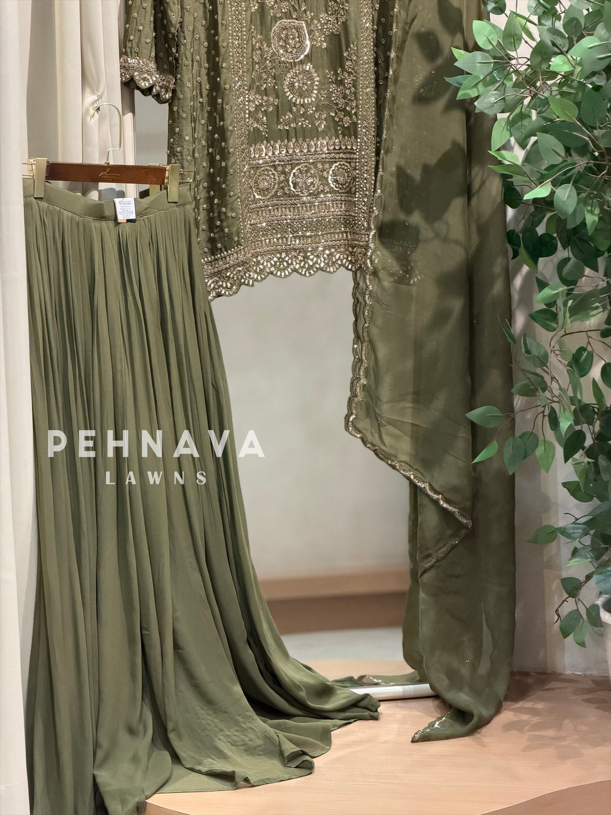 Premium Handworked Chinnon Ensemble