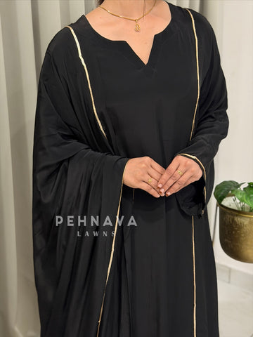 Panel Detailed Three Piece Ensemble 5032