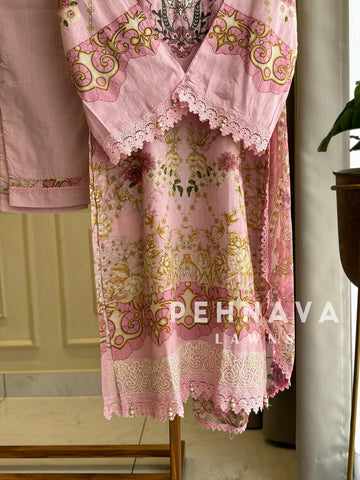 Classic Pakistani Lawn Suit