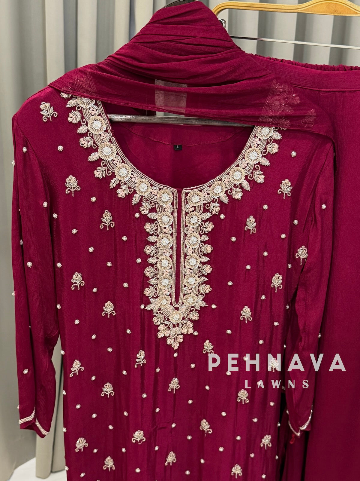 Premium Handworked Chinnon Ensemble-9082