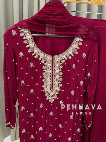 Premium Handworked Chinnon Ensemble-9082