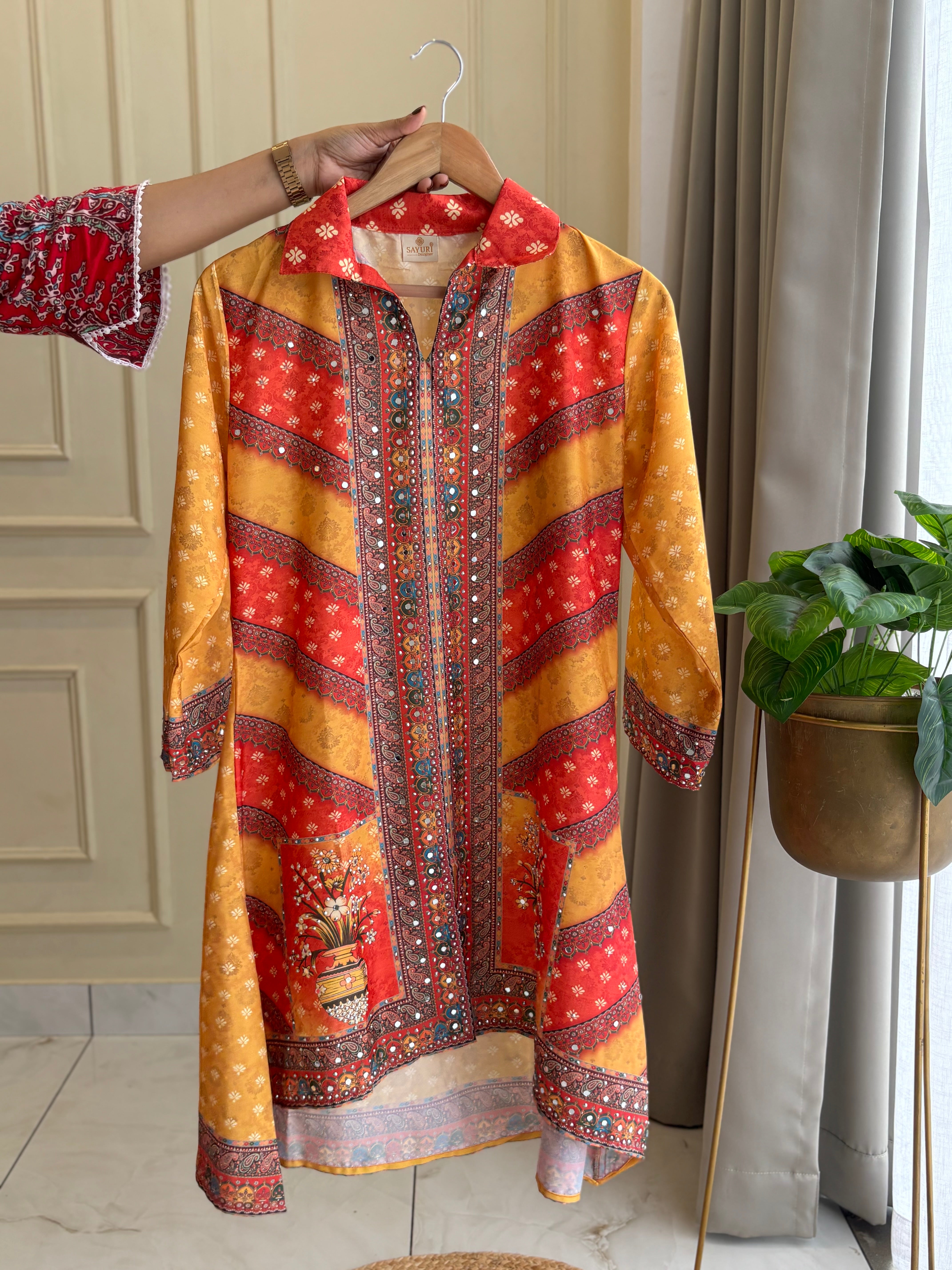 New Crepe Co-ord Set