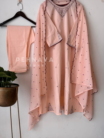 French Knot detailed Suit Set