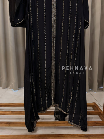 Premium Crepe Zigzag Ensemble - Pehnava Lawns