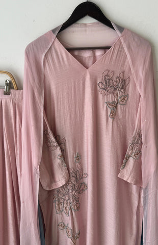 Mul-chandheri Farshi shalwar-3994 - Pehnava Lawns