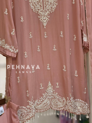 Premium Handworked Chinnon Suit