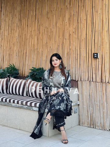 Printed Cotton Suit 1344