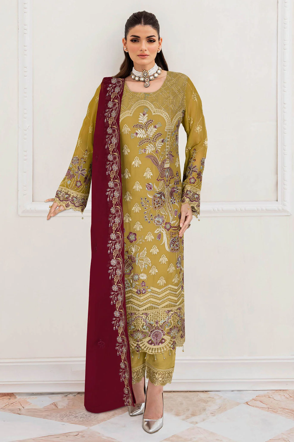 SANGEET Luxury Chiffon Collection Vol-2 by Ramsha | B-206