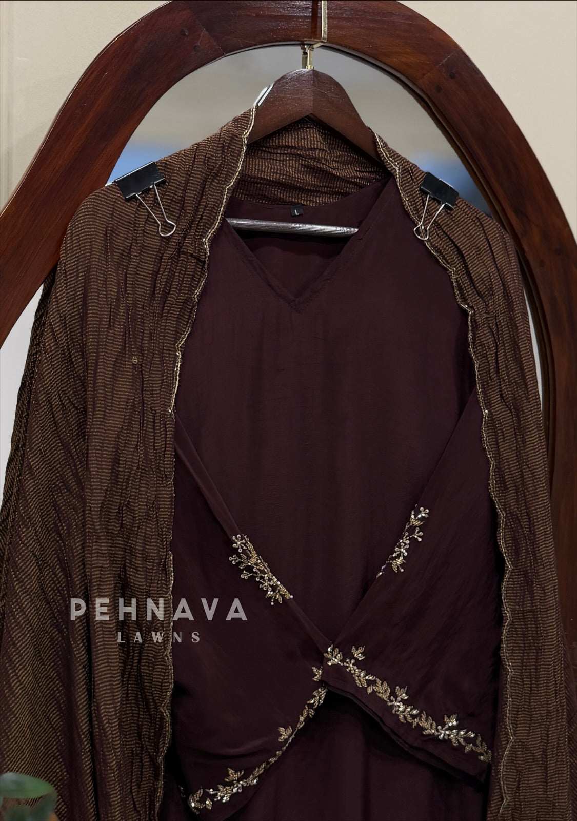 Crepe Handworked Ensemble