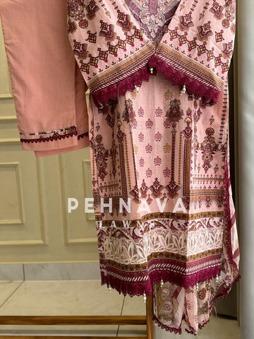Classic Pakistani Lawn Suit