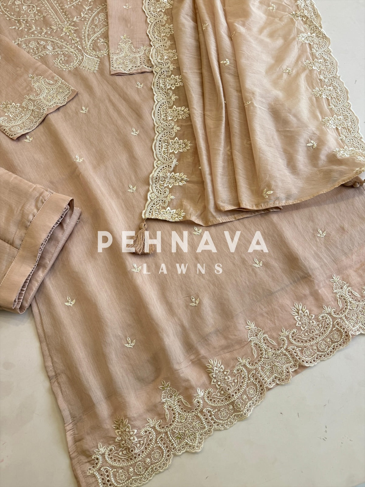Premium Royal Chanderi Ensemble