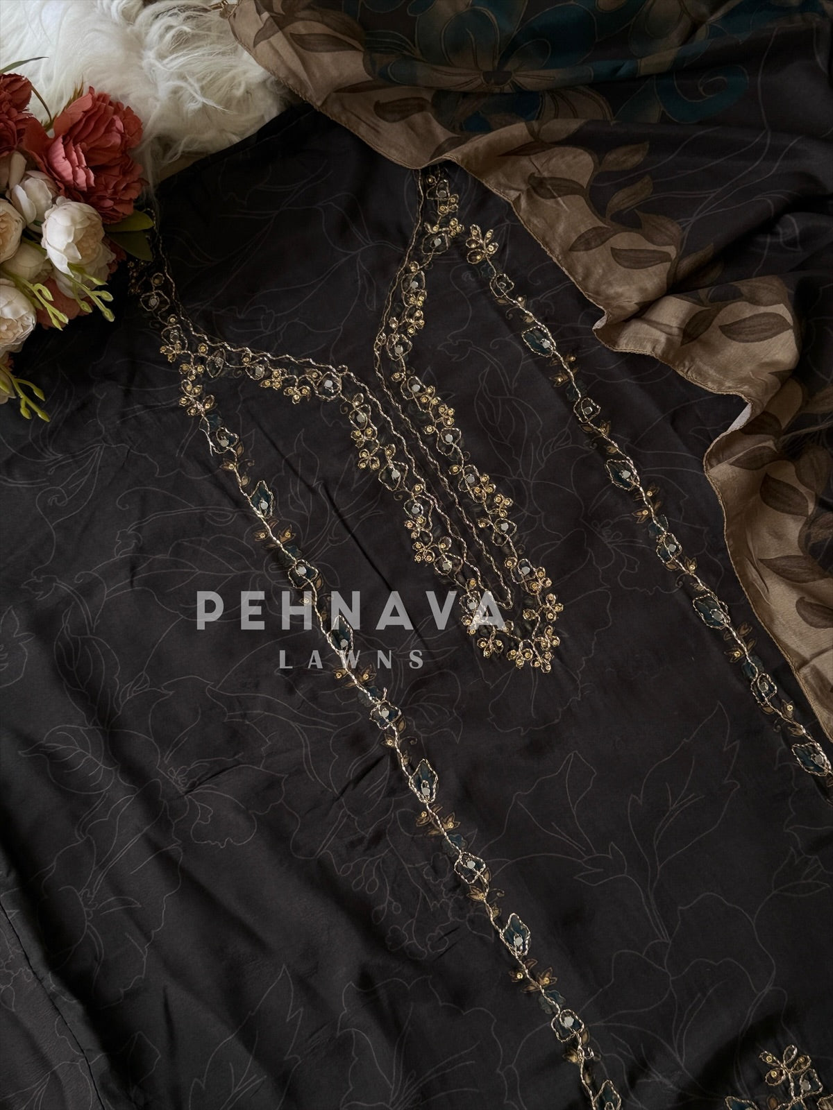 Muslin Unstitched Suit-KT-331-B