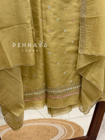 Tissue Handworked Unstitched Suit