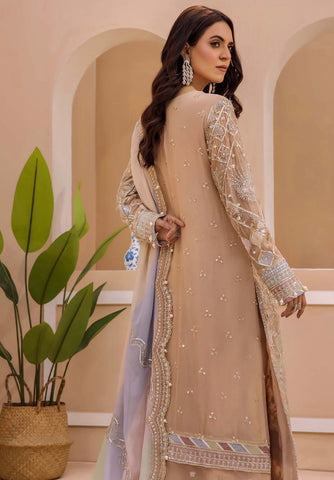 Semistitched Pure Chiffon Suit-1